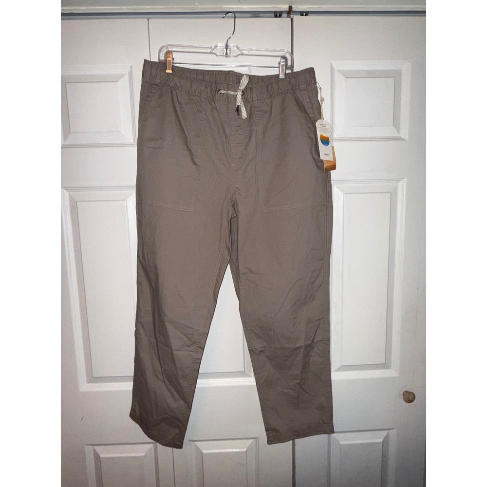 Vuori Vintage Ripstop Pant Teak Brown Mens XXL V461 New With Tags